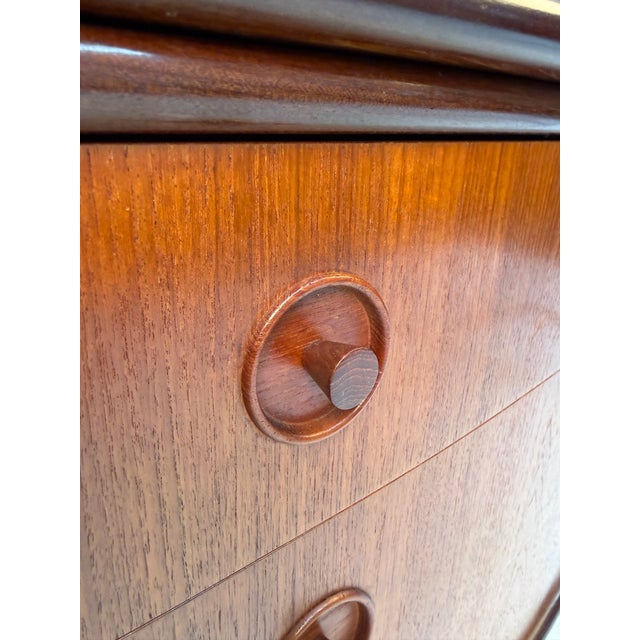 Mid-Century Modern Teak Secretary Desk Attributed to Gunnar Falsig for Falsig Møbler For Sale - Image 14 of 16