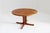 Brown Vintage Danish Round Extendable Dining Table in Teak, 1960s For Sale - Image 8 of 10
