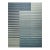 4x6 Majestic Laine Multicolor Stripe Modern Flatweave Wool Carpet Rug For Sale