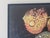 Black Large Rebecca Hodges Canvas Print of Autumn Leaves in Black Floating Frame For Sale - Image 8 of 11
