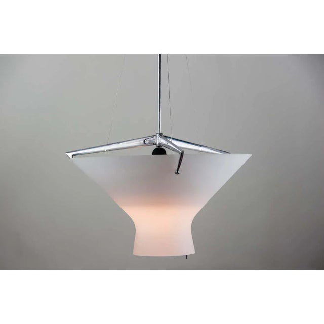 Metal Italian Chandelier, 1970s For Sale - Image 7 of 13