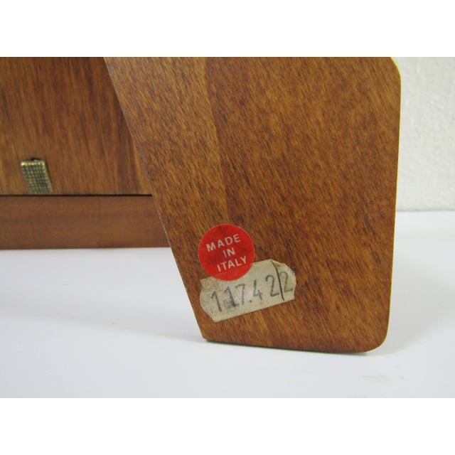 Mangani Italy Green and White Porcelain Frame For Sale - Image 11 of 11