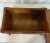 Brass Vintage Large Faux Bamboo and Rattan Memory Keepsake Box With Decorative Brass Handle For Sale - Image 8 of 10