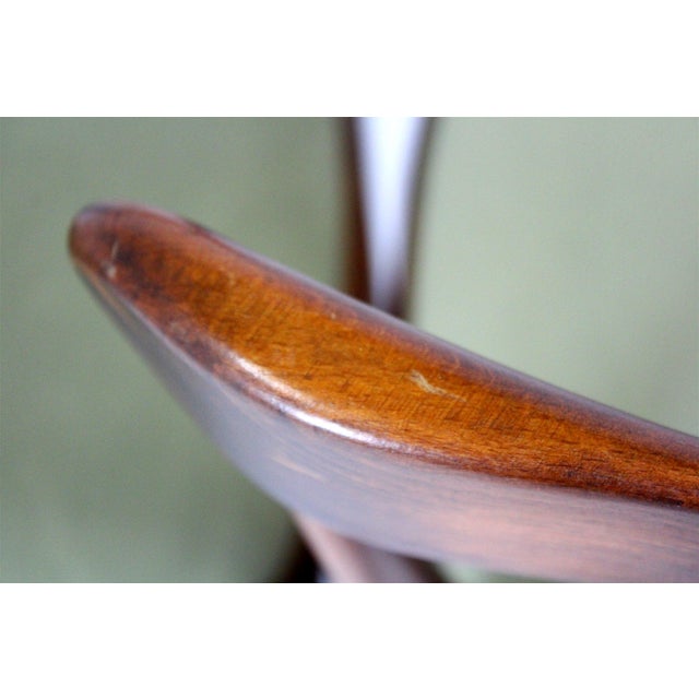 Mid-Century Modern Dining Set, Czechoslovakia, 1960s, Set of 7 For Sale - Image 13 of 18