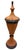 Vintage Turned Wood Decorative Urn With Lid For Sale In West Palm - Image 6 of 12