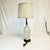 1960s Mid-Century Modern Boho Chic Geometric Ceramic Table Lamp, New Shade. For Sale - Image 12 of 12