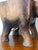 Vintage Elephant and Opaline Table Lamp, 1940s For Sale - Image 11 of 13