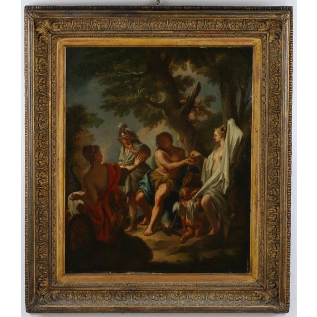 The Judgement of Paris, Oil on Canvas, Framed For Sale - Image 6 of 7