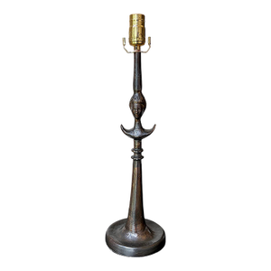 Late 20th Century Cast Iron Lamp After Giacometti