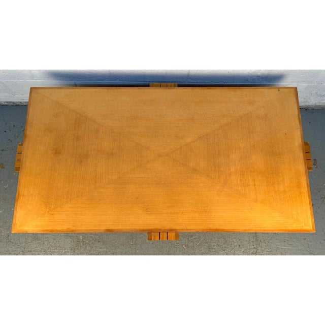 Mid-Century Modern Mid 20th Century Modern Maple Coffee Table For Sale - Image 3 of 10