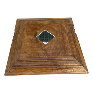 Antique Bevelled Mirror For Sale