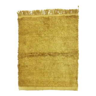 Vintage Turkish Tulu Angora Rug - 04'02 X 05'00 For Sale