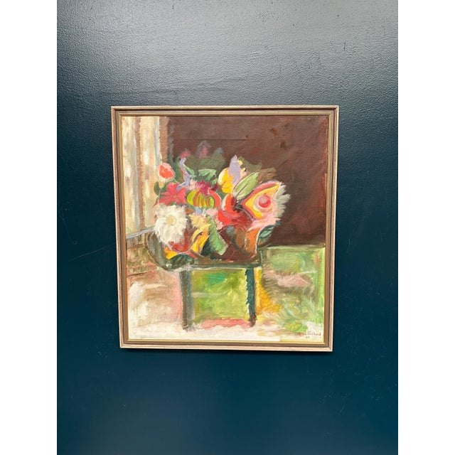 Ante Gerhard, Still Life, 1969, Oil Painting on Canvas, Framed For Sale - Image 12 of 18