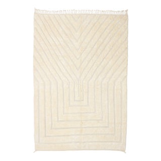 Hand-Knotted Wool Premium Rug by Azele Studio For Sale