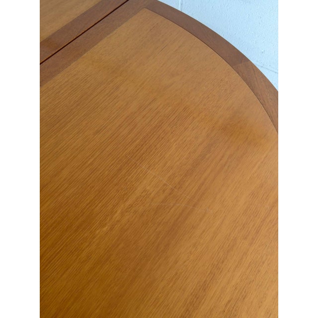 Mid 20th Century Mid 20th Century Round Dining Table Christian Hvidt for Søborg Møbelfabrik – Danish Modern Teak Table For Sale - Image 5 of 10