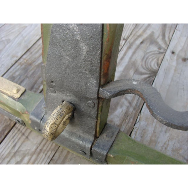 Antique Iron Sled For Sale - Image 17 of 18