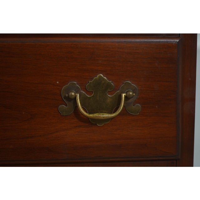 Wood Henkel Harris Cherry 7 Drawer Lingerie Chest For Sale - Image 7 of 13