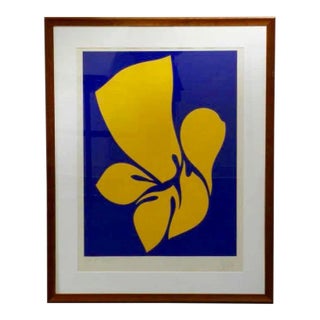 1970 Abstract Bold Screenprint by Jack Youngerman For Sale