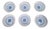 Blue Breakfast Bowls from Villeroy & Boch, Set of 6 For Sale - Image 8 of 8