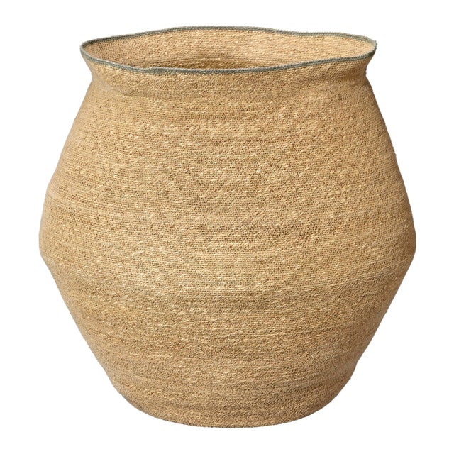 Jamie Young Cobra Seagrass Baskets, Set of 2 For Sale In Los Angeles - Image 6 of 7