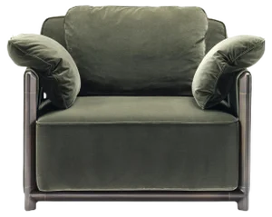 Dodo Green Armchair by Stefano Giovannoni