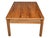 Vintage Danish Modern Solid Wood Coffee Table For Sale - Image 11 of 12