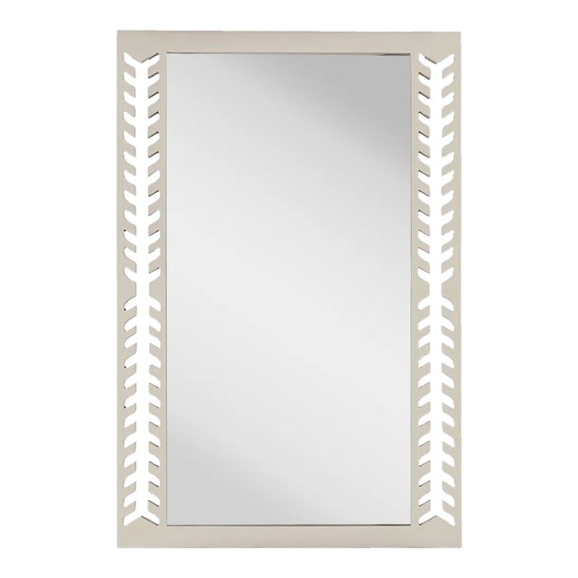 Fleur Home Audubon Spruce Rectangle Mirror in Useful Gray, 30x40 For Sale