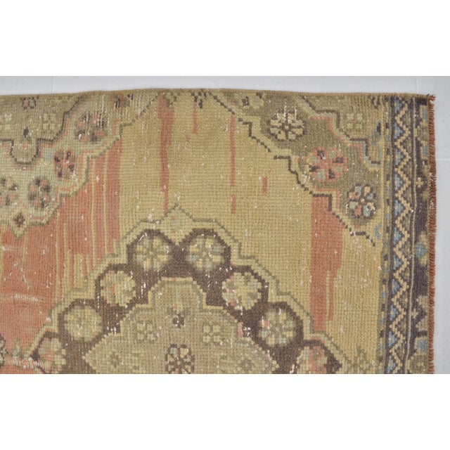 Vintage Handknotted Hallway Runner Rug For Sale - Image 10 of 10