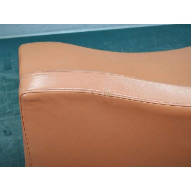 Wave Leather Lounge Chair by Peter Maly for Tonon, Italy, 1990s For Sale - Image 6 of 15