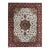 Vintage Persian Silk and Wool Tabriz Rug For Sale