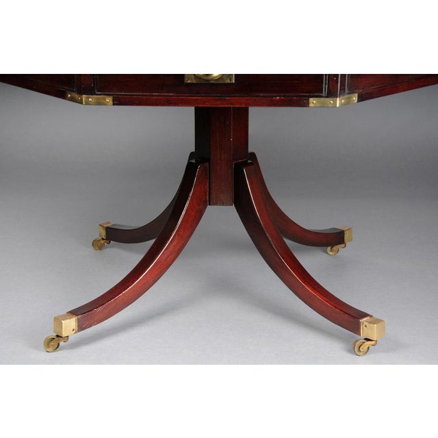 Octagonal English Coffee Table, 1900 For Sale - Image 6 of 18