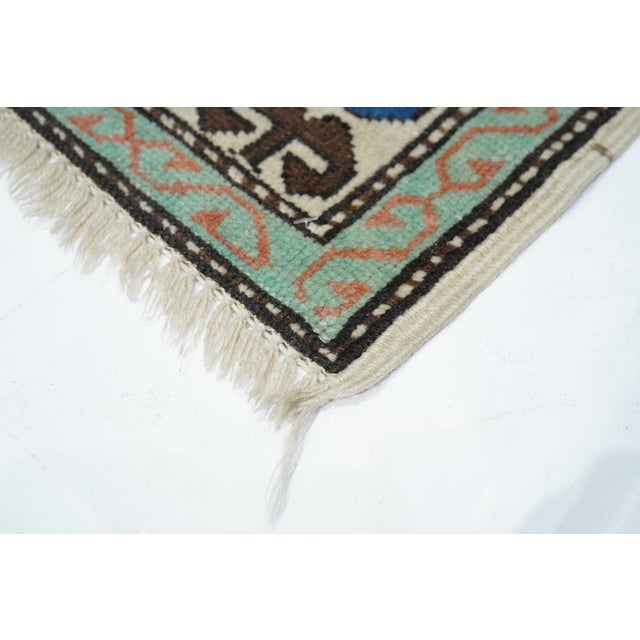Traditional Vintage Caucasian Rug 3'6'' X 6'9'' For Sale - Image 3 of 12