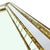 Large Vintage Venetian Hollywood Regency Octagonal Parclose Mirror with Glass and Brass Garlands, 1970s For Sale - Image 13 of 15