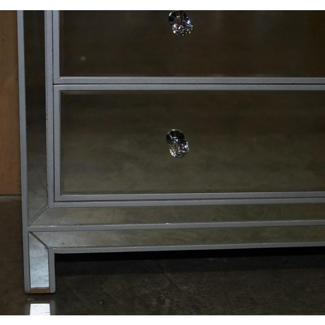 Italian Style Mirrored Chest of Drawers For Sale - Image 3 of 14