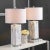Safavieh Olympia 29" Table Lamp in Black/White - a Pair For Sale - Image 4 of 6