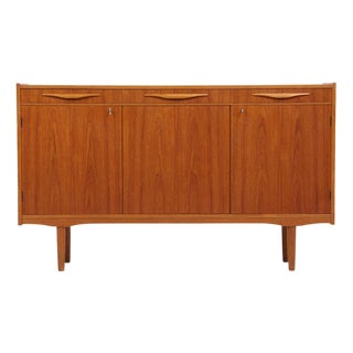Vintage Teak Highboard, 1960s For Sale