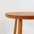Vintage Solid wood tripod side table with rounded legs side table - Natural - Wabi Sabi Measures : Ø 57cm H:58cm Mid-...