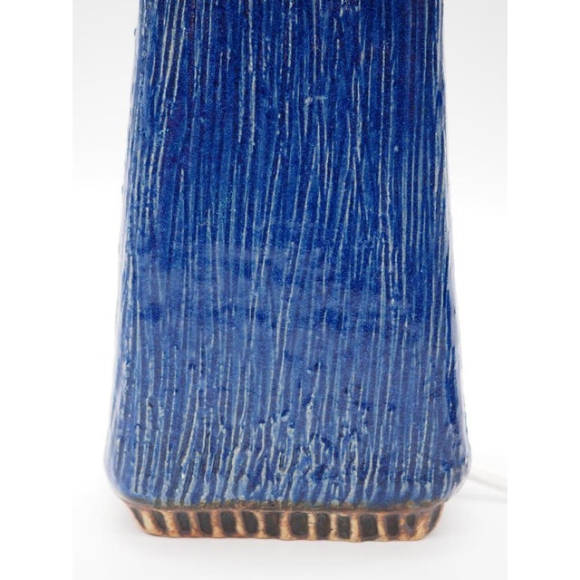 Mid-Century Modern Pair of Table Lamps for Fischer Stengods, 1970s For Sale - Image 3 of 14