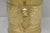Vintage Primitive Solid Brass Mortar & Pestle Apothecary Medicine Herb Grinder For Sale - Image 12 of 13
