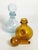 Blown Glass Bottles from Biot, France, 1970s, Set of 2 For Sale - Image 10 of 12