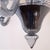 1990s Blue-Gray Murano Glass Mid Century Modern Chandelier For Sale - Image 11 of 12