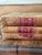 Set of Three (3) 1874 Ohio Law Books Antique Leather Bound Decorative Stack For Sale - Image 4 of 12