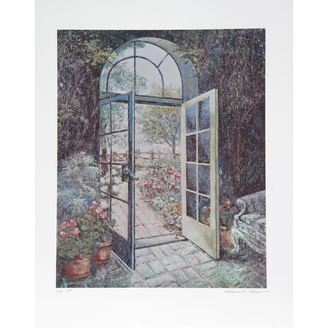 William Collier, Open Door (Spring), Lithograph For Sale