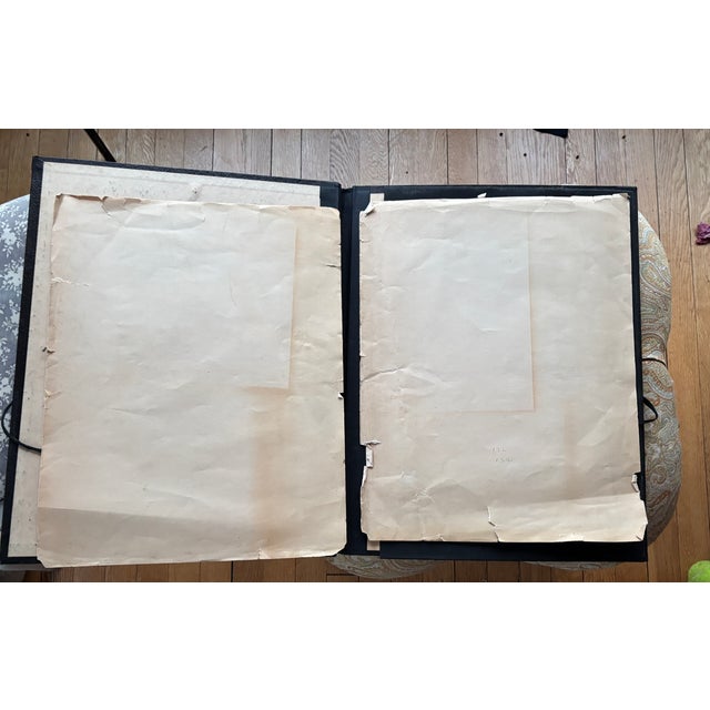 Yves Doeffreaux-Untitled Abstract Monotype Circa 1960s For Sale - Image 4 of 8