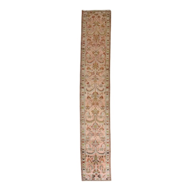 Antique Zabihi Collection Persian Lilihan Runner - 2'8" x 16'9" For Sale