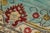 Textile Shabby Chic1990's Vintage Blue/Red Wool Rug - 8'0'' X 11'10'' For Sale - Image 7 of 10