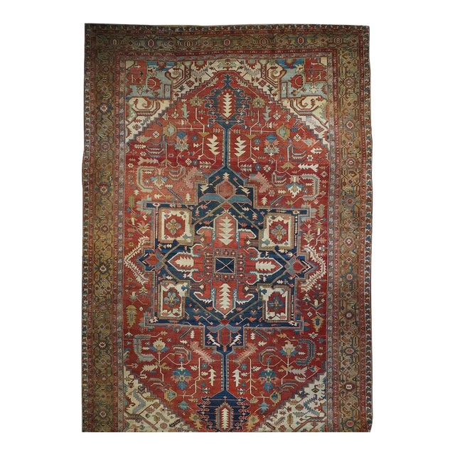 Antique Serapi Rug 12'0'' x 19'6'' For Sale
