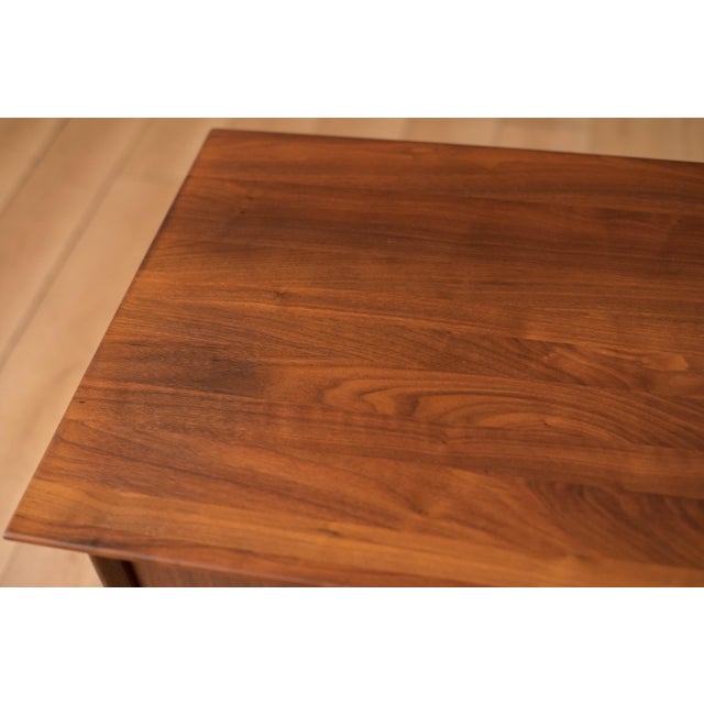 Mid Century Modern Solid Walnut Stereo Console Cabinet by Ace-Hi Furniture For Sale - Image 14 of 18