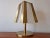 Gold Large Mid-Century Brass Table Lamp, 1970s For Sale - Image 8 of 11