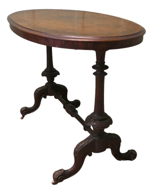 Victorian Oval Walnut Centre Table